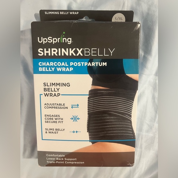 UpSpring SHRINKXBELLY Postpartum Belly Wrap size L/XL with Bamboo Charcoal Fiber - Picture 5 of 9